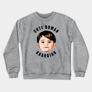 Pediatric Nurse Cute Human Guardian Crewneck Sweatshirt